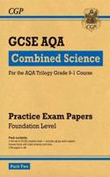 GCSE Combined Science AQA Practice Papers: Foundation Pack 2: (CGP AQA GCSE Combined Science)