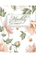 Monthly Bill Organizer: (Monthly Budget Planner and Bill Tracker)