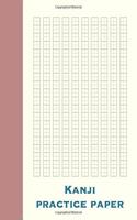 Kanji Practice Paper: Cute Modern 8 1/2 X 11 Notebook with 120 Pages of Blank Genkouyoushi Paper for Japanese Writing Practice