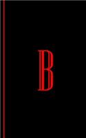 Monogram Letter B Journal