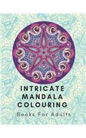 Intricate Mandala Colouring Books for Adults