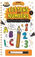 Help with Homework Letters & Numbers: Giant Wipe-Clean Workbook for 3+ Year-Olds