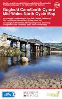 Mid-Wales North Cycle Map 23: Including Lon Mawddach, Montgomery Canal Greenway & Llangollen Canal Greenway