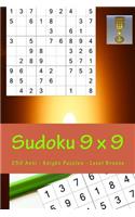 Sudoku 9 X 9 - 250 Anti - Knight Puzzles - Level Bronze