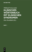 Klinisches Wörterbuch Mit Klinischen Syndromen