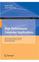 High Performance Computer Applications