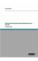 Harmonisierung der Konzernbesteuerung in der EU: (German)