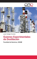 Guiones Experimentales de Destilación