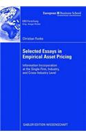 Selected Essays in Empirical Asset Pricing