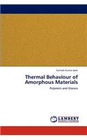 Thermal Behaviour of Amorphous Materials