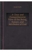 A Clear and Comprehensive View of the Being, Nature, and Attributes of God: (English)