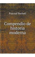 Compendio de historia moderna