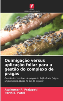 Quimigação versus aplicação foliar para a gestão do complexo de pragas