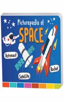 The Book Tree Picturepedia of Space I Board Book for Kids Age 2+ I Bright & Colourful Pictures I Easy-to-Read Word Labels I Builds Vocabulary I Early Learning Picture Books for Children by Majestic Book Club