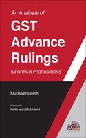 An Analysis of GST Advance Rulings Important Propositions
