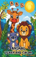 ABC Animal Coloring Book