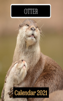 Otter Calendar 2021