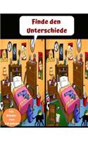 Finde den Unterschiede Für Kinder von 3-9 Jahren