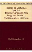 Tesoros de Lectura, a Spanish Reading/Language Arts Program, Grade 2, Transparencies: Escritura