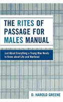 The Rites Of Passage for Males Manual