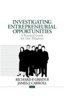 Investigating Entrepreneurial Opportunities