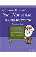 Professor Bloomer's No-Nonsense Reading Program