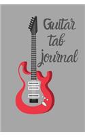 Guitar Tab Journal: Notebook/Diary/Sheet Music Journal: 6 String Guitar Chord and Tablature Staff Music Paper for Guitar Players, Musicians, Teachers and Students (6x9 