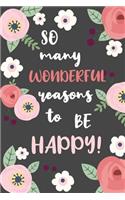 So Many Wonderful Reasons to be Happy!