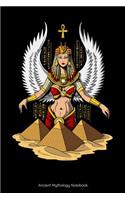Ancient Mythology Notebook: Egyptian Goddess Isis Notebook