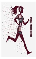 Journal Book to Write In Fitness Weight Loss Recipes Personilzed Empty Cookbook Gift for Special Recipes
