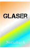 Glaser Notizbuch