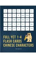 Full YCT 1-4 Flash Cards Chinese Characters