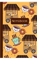 Notebook: Lined Notebook / Journal For Coffee Lovers