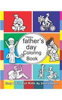 Happy Father's Day Coloring Book