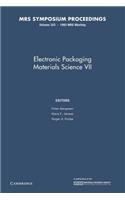 Electronic Packaging Materials Science VII: Volume 323