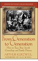From Generation to Generation: How to Trace Your Jewish Genealogy and Family History(English)