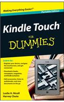 Kindle Touch For Dummies Portable Edition