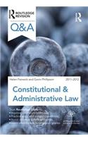 Q&A Constitutional & Administrative Law 2011-2012