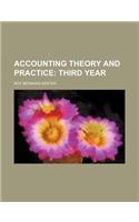 Accounting Theory and Practice: (English)