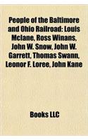 People of the Baltimore and Ohio Railroad