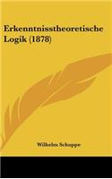 Erkenntnisstheoretische Logik (1878)