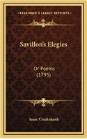 Savillon's Elegies