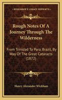 Rough Notes Of A Journey Through The Wilderness
