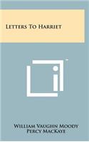 Letters to Harriet