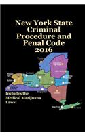 New York State Criminal Procedure and Penal Code 2016