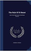 The Rule Of St Benet