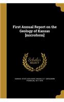 First Annual Report on the Geology of Kansas [Microform]