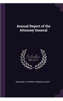 Annual Report of the Attorney General