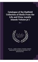 Catalogue of the Hadfield Collection of Shells From the Lifu and Uvea, Loyalty Islands Volume pt 1