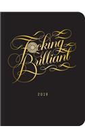 Fucking Brilliant 2019 12-Month Planner